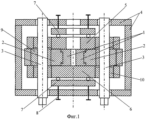 Устройство для непрерывного литья и деформации металла (патент 2354494)