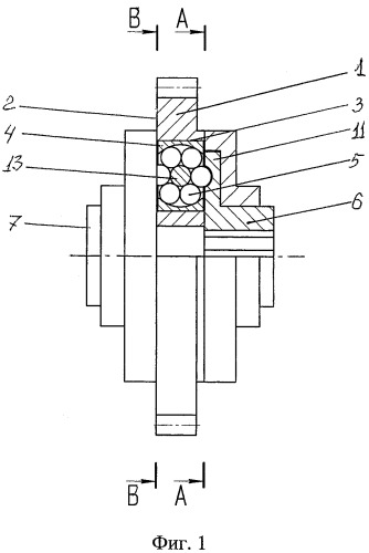 Дифференциал с автоматической блокировкой колес транспортного средства (патент 2351820)
