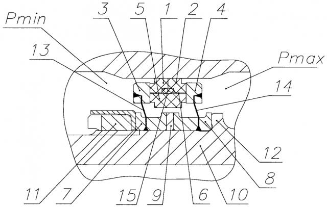 Радиально-торцевое контактное уплотнение ротора турбомашины (патент 2614904)