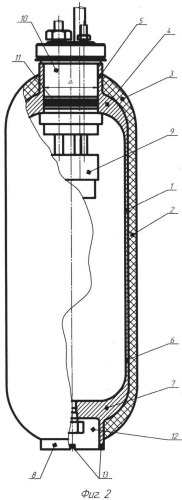 Металлокомпозитный баллон высокого давления (патент 2510476)