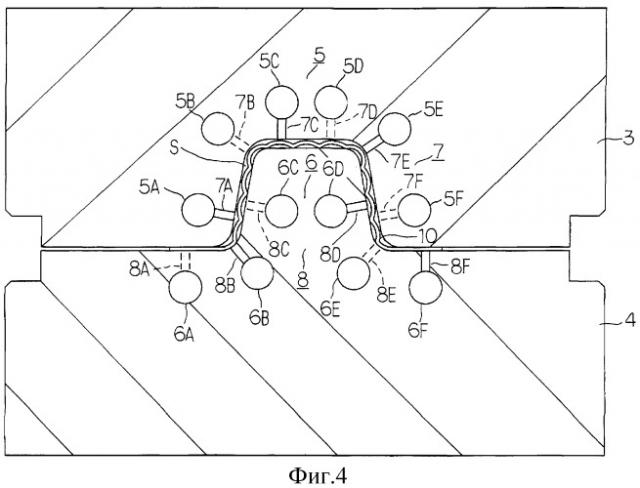 Способ формования прессованием выдавленной стальной пластины (патент 2466817)