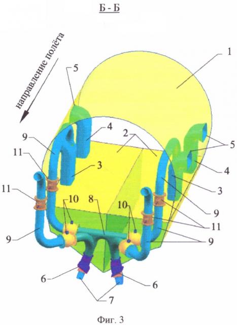 Система заполнения водой баков-отсеков гидросамолета на глиссировании (патент 2615077)