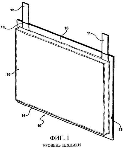 Аппарат и способ для закрепления пакетных элементов батареи (патент 2399992)