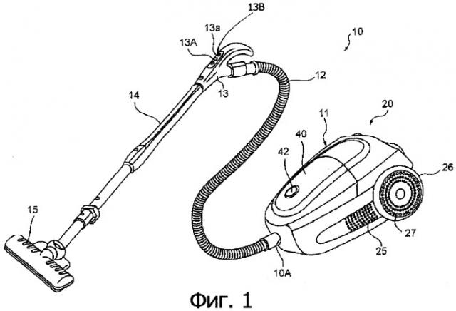 Пылесборник и электрический пылесос (патент 2327412)