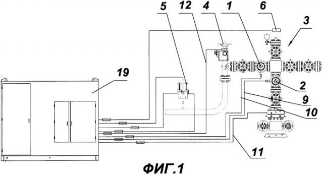 Комплекс оборудования для управления скважиной газоконденсатного месторождения (патент 2352758)