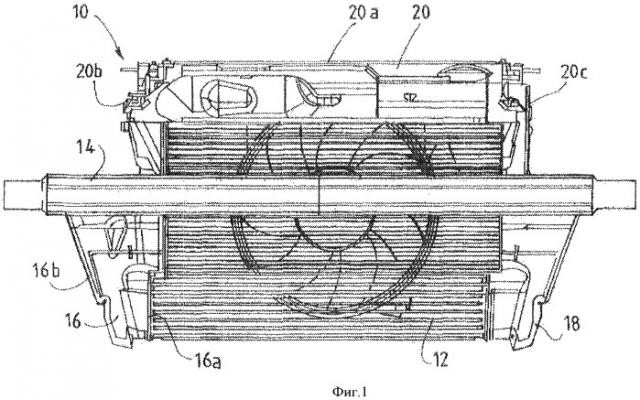 Устройство для направления воздуха в передней части конструкции транспортного средства (патент 2451607)