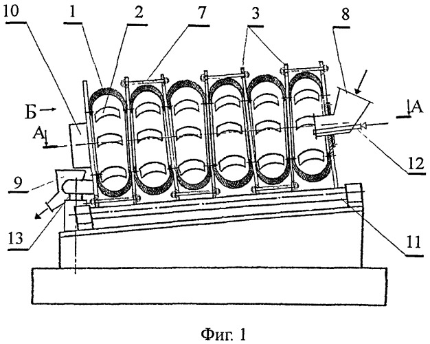 Многокамерная мельница (патент 2504435)
