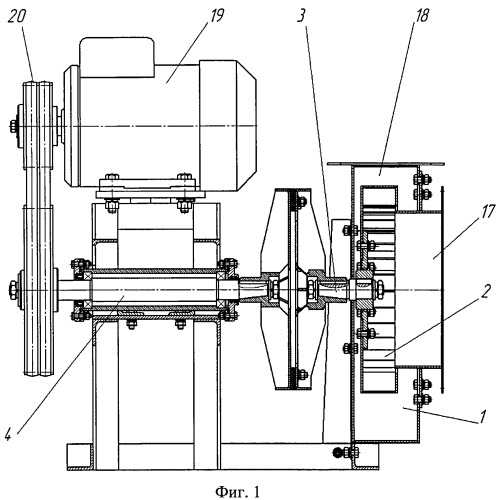 Вентилятор для перемещения горячих газов (патент 2541076)