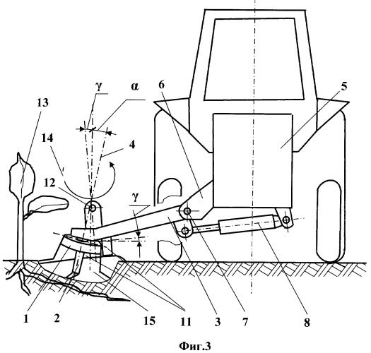 Ротационное почвообрабатывающее орудие (патент 2390982)
