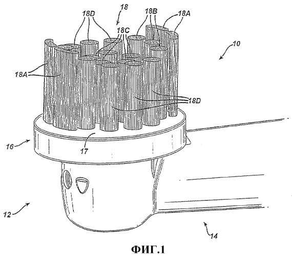 Головка зубной щетки (варианты), а также электрическая зубная щетка, содержащая такую головку (патент 2325870)