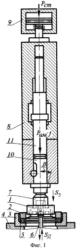 Устройство для статико-импульсной обработки зубчатых колес (патент 2469833)