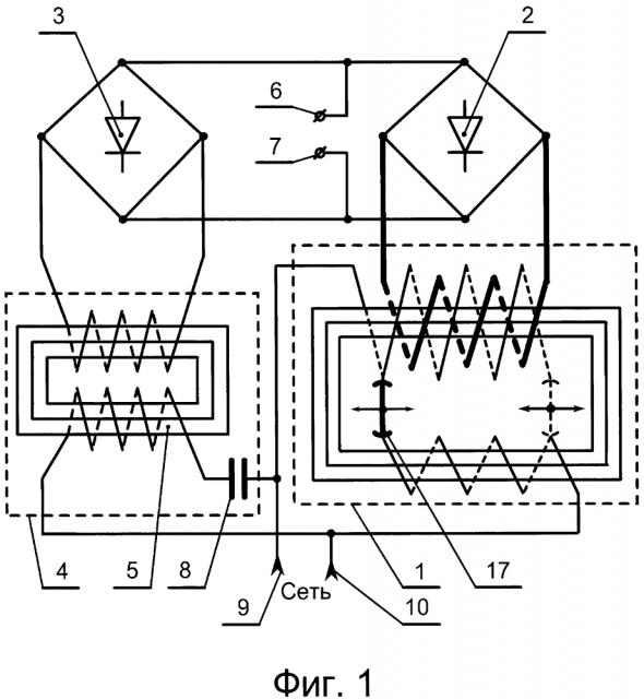 Однофазный сварочный аппарат (патент 2644711) Однофазный сварочный аппарат (патент 2644711)