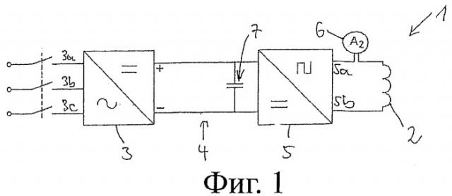 Электрическая схема, зажимное крепление и способ управления (патент 2406275)