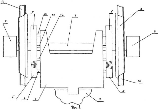 Колесно-моторный блок (патент 2399528)