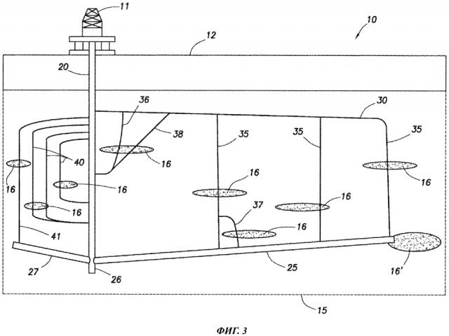 Подземная скважинная система со множеством дренажных скважин, отходящих от эксплуатационной скважины, и способ ее использования (патент 2599649)
