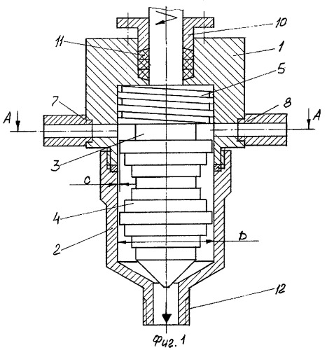 Смесительная головка (патент 2274548)
