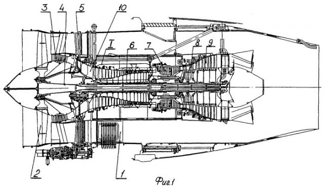 Газотурбинный двигатель (патент 2251009)