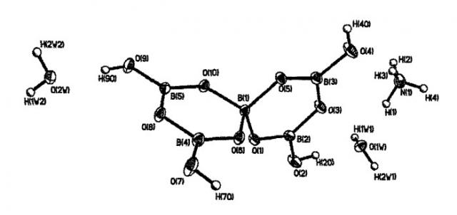 Тетрагидроксипентаборная кислота, ее производные и способ их получения (патент 2463250)