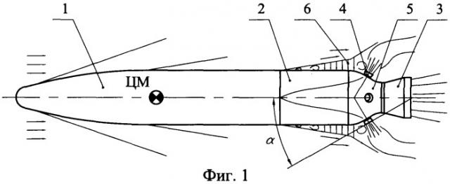 Способ стабилизации ракеты в полете и ракета для его реализации (патент 2247926)