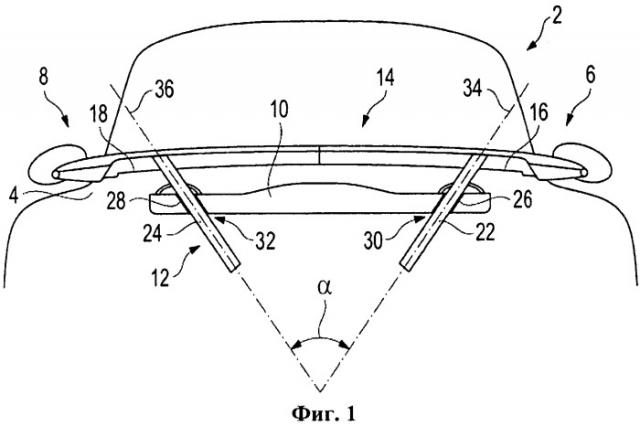 Воздухонаправляющее устройство для задней части транспортного средства (патент 2538510)