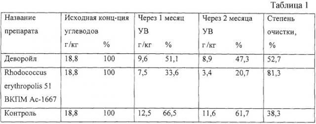 Штамм rhodococcus erythropolis для разложения нефти и нефтепродуктов (патент 2257410)