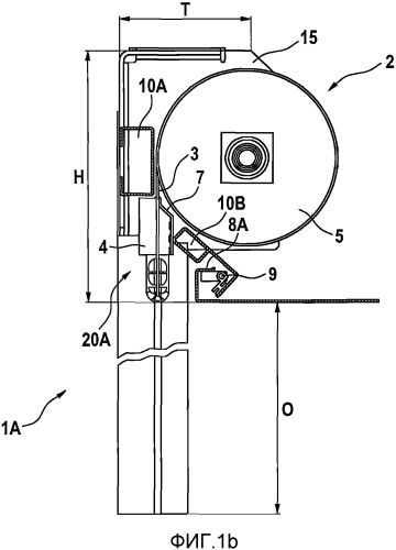Система подъемных ворот, а также устройство уплотнения перемычки ворот для нее (патент 2581354)