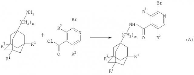 Производные и промежуточные соединения n-адамантилметила в качестве фармацевтических композиций и способы их получения (патент 2300525)