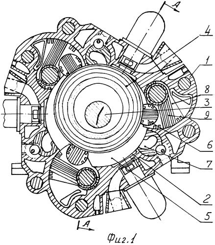 Роторный двигатель внутреннего сгорания (патент 2260130)