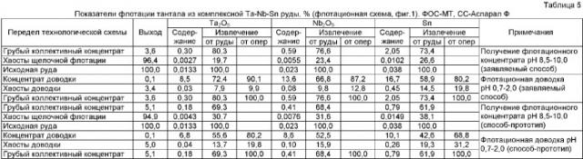 Способ флотации руд редких металлов и олова (патент 2381073)