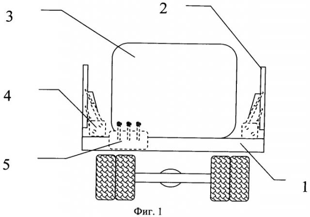 Транспортное средство для перевозки разрядных грузов (патент 2547951)