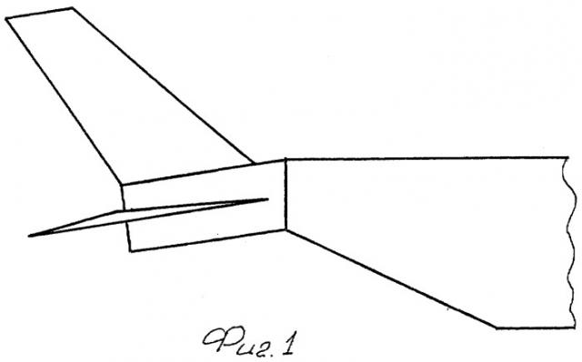 Цельноповоротное хвостовое оперение (патент 2411160)