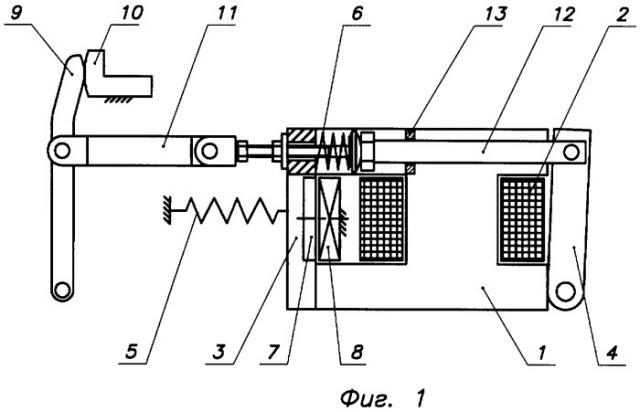 Комбинированный привод выключателя постоянного тока (патент 2407098)