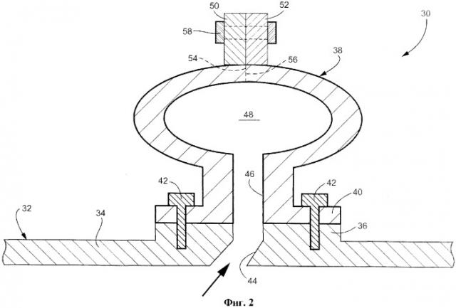 Съемный радиальный отводной коллектор (патент 2383784)
