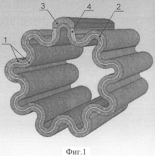 Трубчатый элемент (его варианты), батарея трубчатых элементов с токопроходом по образующей и способ его изготовления (патент 2310952)