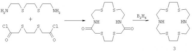Способ получения n, n'-бис-(2-гидроксиэтил)тетратиадиазациклоалканов, проявляющих фунгицидную активность (патент 2541793)