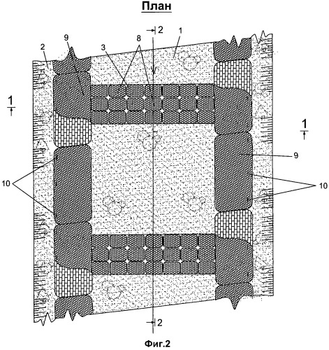 Способ возведения противоэрозионного сооружения биопозитивной конструкции (патент 2449078)