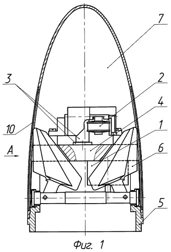 Блок рулевого привода управляемого снаряда (патент 2283470)