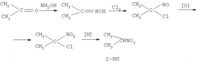 Способ получения 2-нитропропана (патент 2306308)