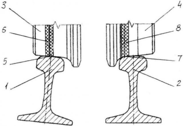 Способ эксплуатации кривого участка пути в плане и устройство рельсовой колеи в кривых (патент 2611234)