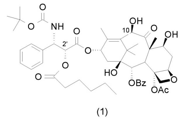 Кристаллическая форма 13-[(n-трет-бутоксикарбонил)-2'-о-гексаноил-3-фенилизосеринил]-10-диацетилбаккатина iii (патент 2546661)