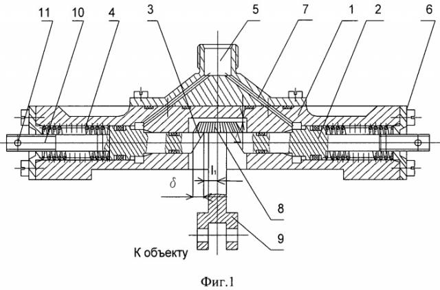 Устройство разделения элементов конструкций (патент 2494289)