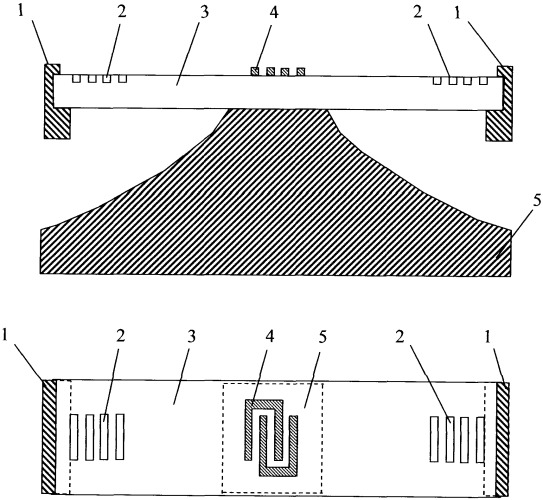 Акселерометр на поверхностных акустических волнах с резонатором (патент 2348936)