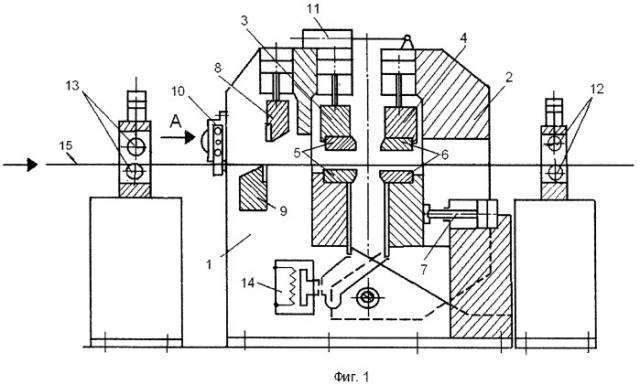 Способ и устройство контактной стыковой сварки полос в непрерывных металлургических агрегатах (патент 2391189)