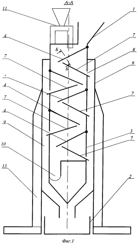 Шаровая мельница (патент 2560991)