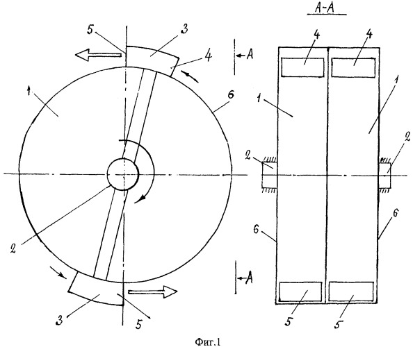 Реактивная воздушная турбина (патент 2287696)