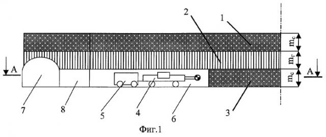 Способ разработки мощных пологих калийных пластов (патент 2254472)