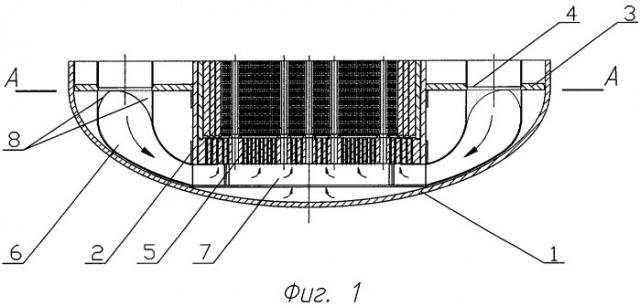 Входная камера активной зоны (патент 2281569)