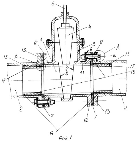 Способ катодной защиты от коррозии внутренних поверхностей трубопроводной арматуры и устройство для его осуществления (патент 2260072)