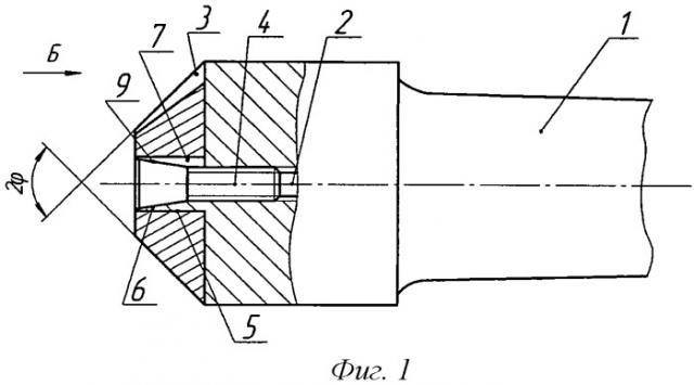 Сборная коническая зенковка (патент 2509632)