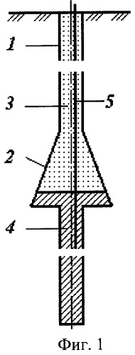 Взрывная скважина (патент 2287773)